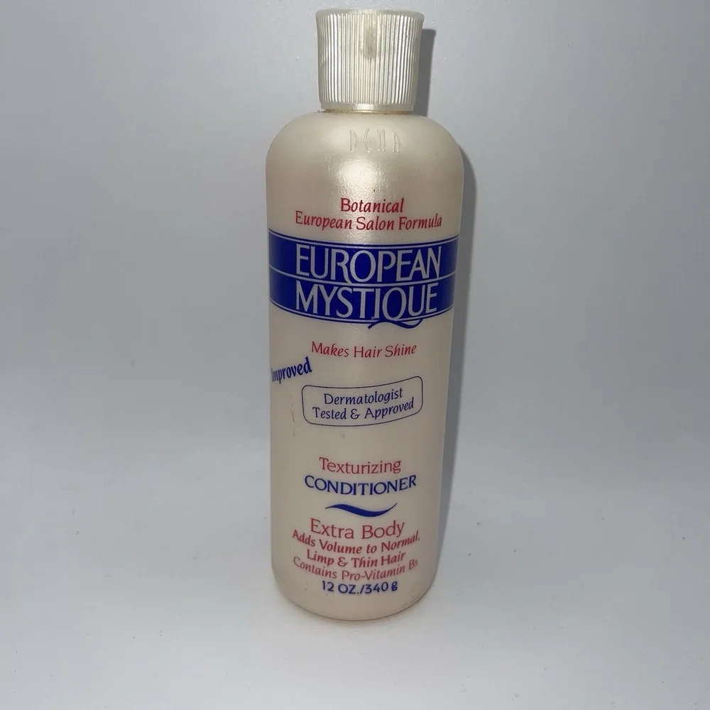 Vintage 1993 European‎ Mystique Texturizing Extra Body Conditioner 12oz NOS Prop